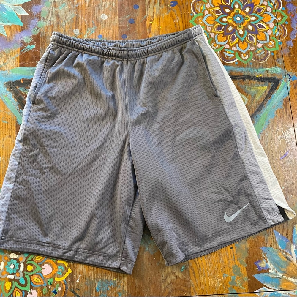 Really Clan Cool Grey Nike Shorts in a Size Large